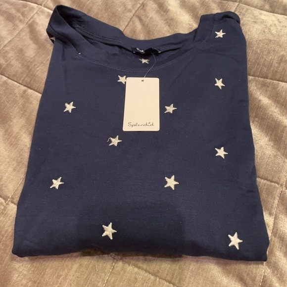 Splendid Long Sleeve Star Top NWTS - Picture 2 of 10